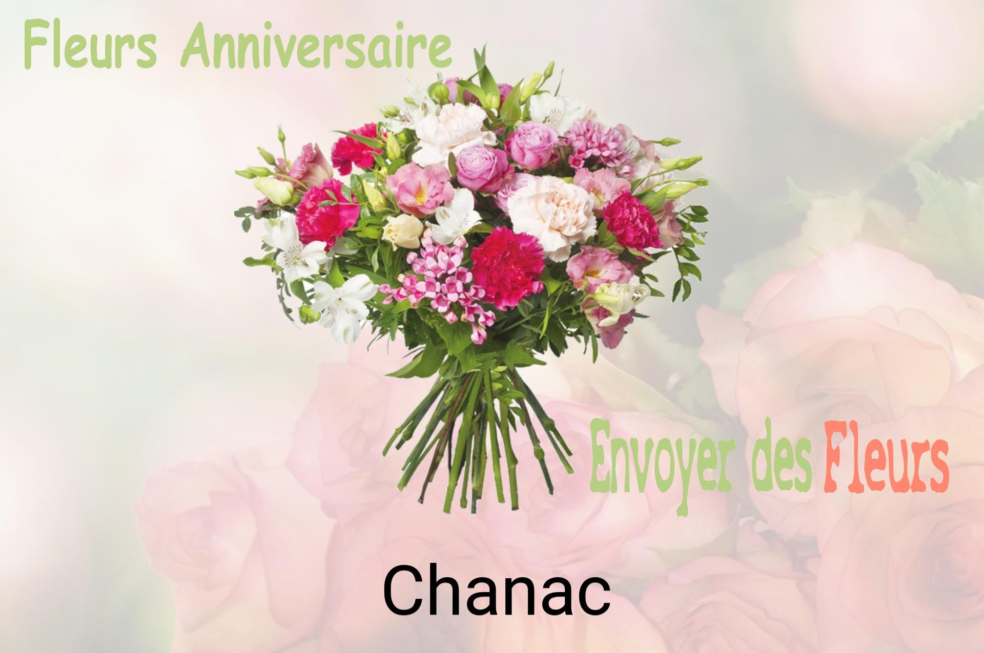 Bouquet de fleurs d’anniversaire livré à Chanac